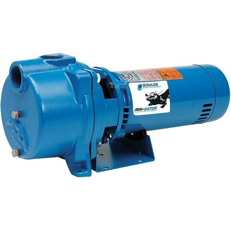 goulds pumps gt15 irri-gator self-priming single phase centrifugal pump|goulds irrigation system.